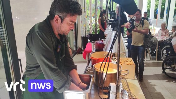 Topchef Wim Ballieu creëert elke maand bijzondere gerechten voor Gentse woonzorgcentra en dienstencentra