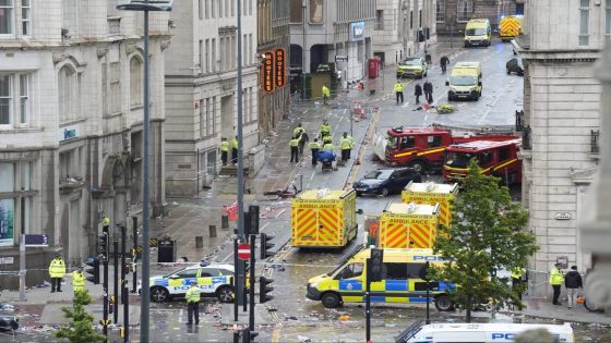 Liverpool parade horror – Two seriously injured, including one child, after car ploughs into crowd