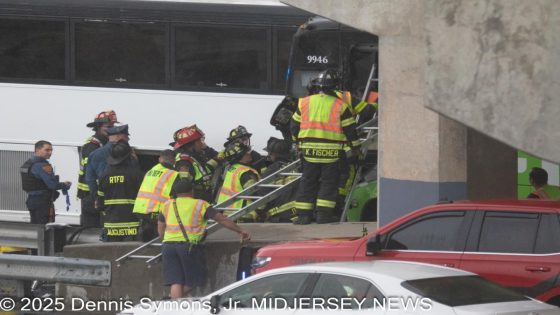 Mass Casuality Incident on NJ Turnpike in Burlington County Involving Multiple Vehicles Including Two Buses – MidJersey.News
