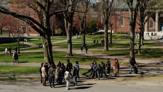 Harvard University’s campus in Cambridge, Massachusetts