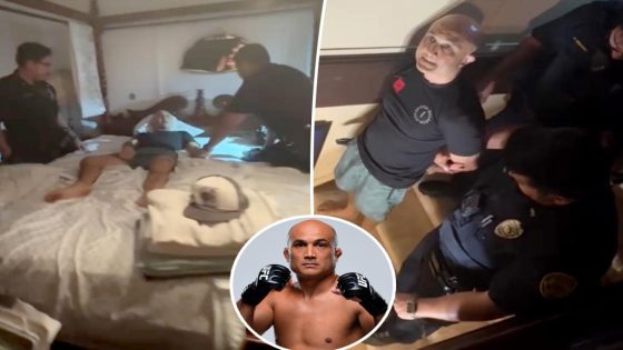 UFC legend B.J. Penn charged with family abuse after bedroom arrest: video