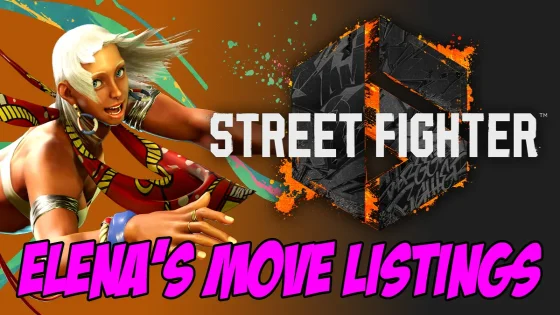 Elena's moves in Street Fighter 6