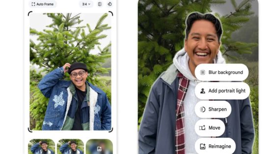 Google Photos adds Pixel-exclusive AI features to redesigned editor