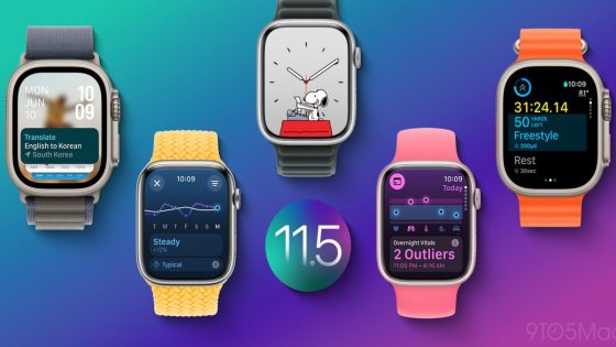 watchOS 11.5 now available with two new features for Apple Watch