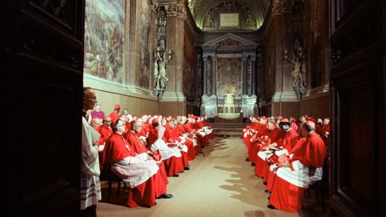 How locking cardinals in a room became known as a conclave