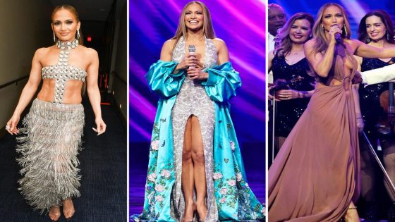 All of Jennifer Lopez's AMAs 2025 outfits