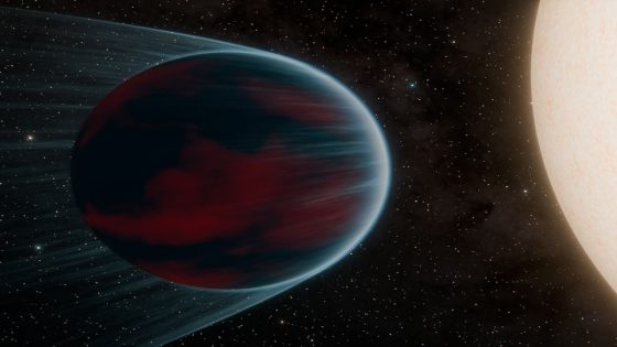 a rare and unusual planet deep in Neptune’s desert