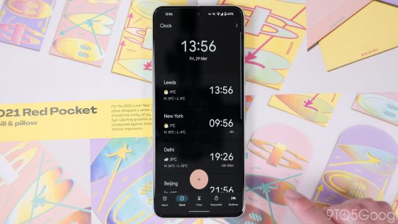 Google Clock Material 3 Expressive redesign leaks out [Gallery]
