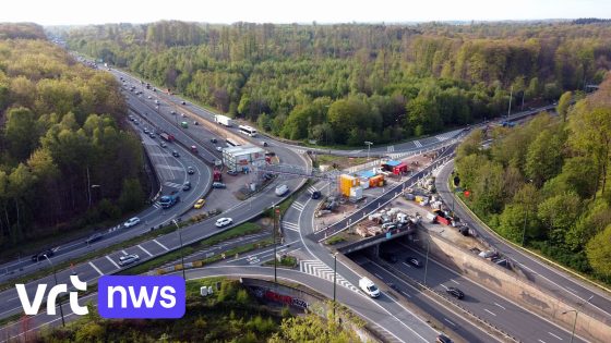 Dit weekend gesloten tunnels op de E411 en de Ring rond Brussel onder het Leonardkruispunt