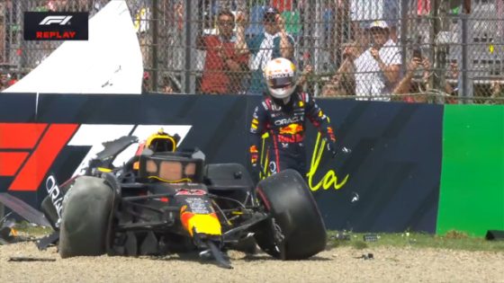 WATCH: Yuki Tsunoda flips car in dramatic crash during Qualifying at the Emilia-Romagna Grand Prix