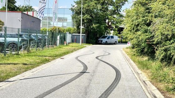 17 drifters net niet op heterdaad betrapt: “Wel boete voor negeren verkeersbord”