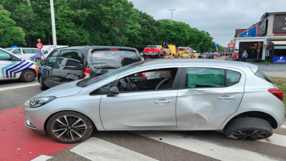 3 auto’s betrokken bij ongeval op kruispunt in Turnhout