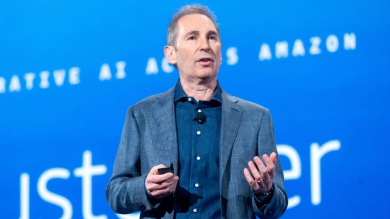AI will shrink Amazon's workforce in the coming years, CEO Jassy says