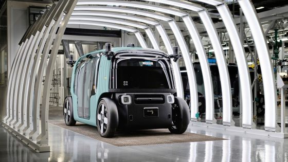 Amazon hopes to deliver 10,000 robotaxis annually with new factory, challenging Waymo