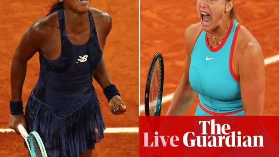 Aryna Sabalenka v Coco Gauff: French Open 2025 women’s singles final – live | French Open 2025