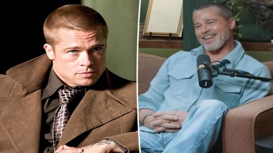 Brad Pitt reflects on never having a 'gay experience'