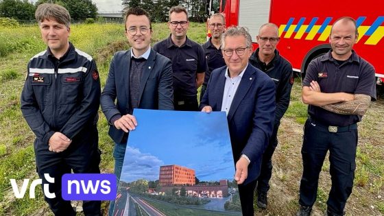 Omgevingsvergunning nieuwe brandweerkazerne in Brugge goedgekeurd: "Werken starten in september"