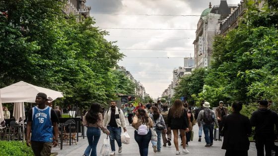 Voetgangerszone in Brussel blaast tien kaarsjes uit