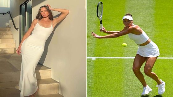 Model Carson Branstine Loses to Arnya Sabalenka as She Makes Wimbledon Debut