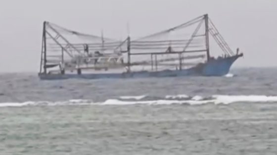 Chinese ship runs aground off Philippines-occupied island in disputed South China Sea