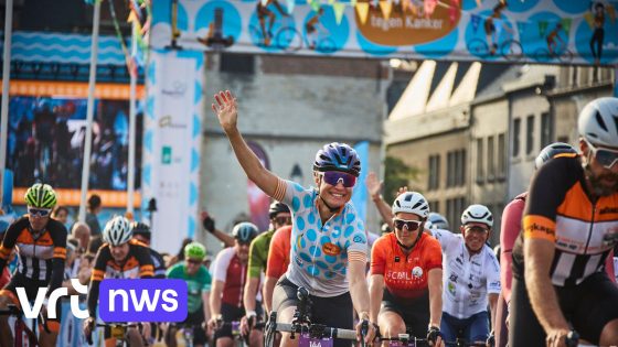 Fietsers zamelen recordbedrag van 7.362.000 euro in met 1.000 km voor Kom op tegen Kanker