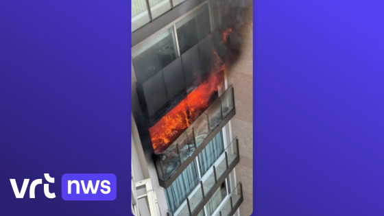 Dodelijk slachtoffer bij zware appartementsbrand in Wenduine, bewoners geëvacueerd