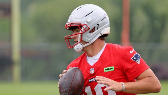 Drake Maye "starting to find a stride" in Patriots' new offense