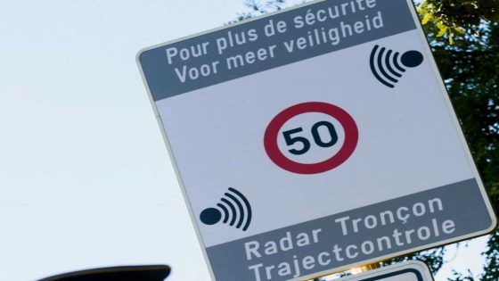 Bestuurders opgelet: Nieuwe trajectcontrole is nu actief op deze plaats