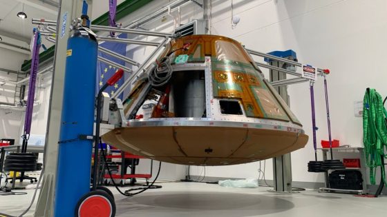 After successfully entering Earth’s atmosphere, a European spacecraft is lost