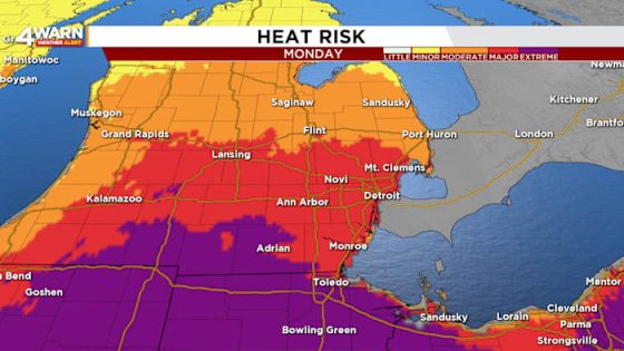 ‘Extreme heat’ to intensify, shatter record in Metro Detroit
