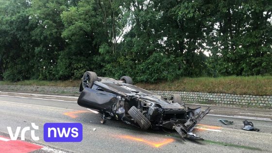 Bestuurder van Ferrari die over de kop ging in Helchteren is geïdentificeerd