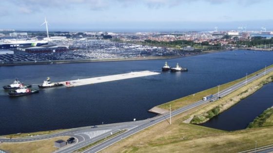 Eerste deel van nieuwe Scheldetunnel van Zeebrugge naar Antwerpen gevaren (Antwerpen)