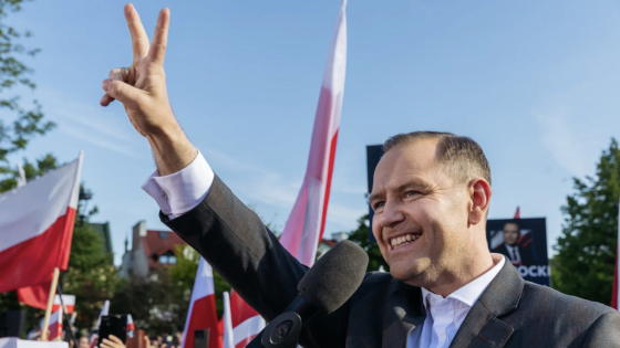Newly-elected Poland's president Karol Nawrocki, known for his far-right views and questioning of Ukraine's NATO and EU membership.