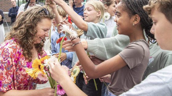 Inke Mensch wilde geen juf worden, nu is ze Leerkracht van het Jaar