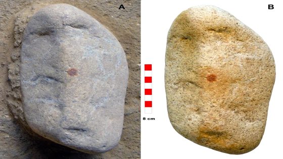 A. Characteristic points detected by the ABIS system coinciding with the central part of a finger of a candidate. B. Characteristic points detected by the ABIS system coinciding with the palm of a candidate. Credit: University of Complutense