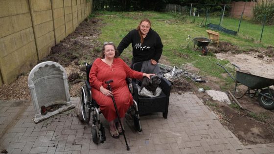 Invalide Marleentje Geysels zoekt helpende handen voor haar tuin