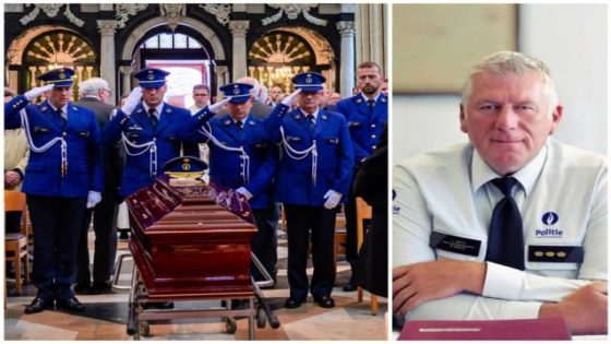 Ingetogen afscheid van Brugs korpschef Yves Rotty: “Je was er een uit de duizend” (Brugge)