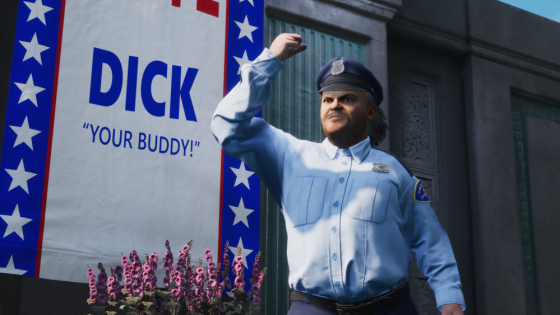 Jack Black in 'Tony Hawk's Pro Skater 3 + 4' as Officer Dick