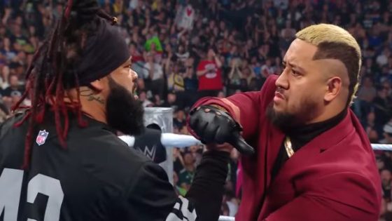 Jacob Fatu gets help from The Bloodline and now has a title defense against Solo Sikoa