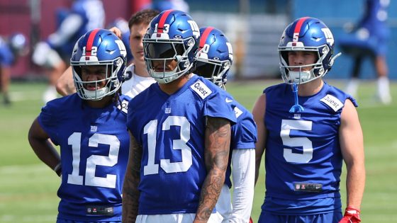 Jalin Hyatt packs on more than 20 pounds