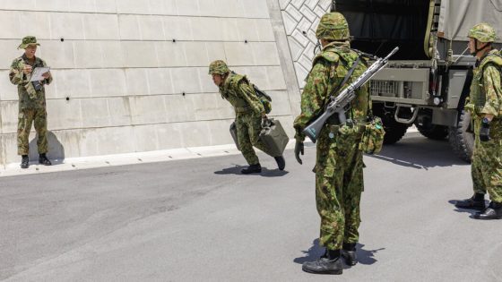 Japan Flexes Its Military Muscle at China, and Trump