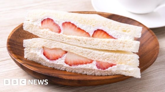 Japanese fruit sando hits high streets