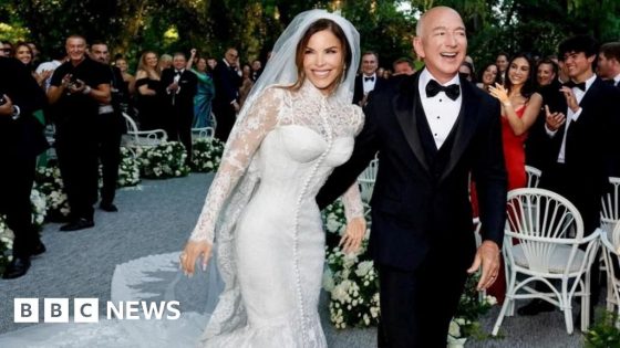 Jeff Bezos and Lauren Sanchez wedding in Venice