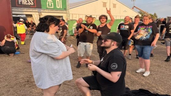 Ineens ging Jeffrey op de knieën op Graspop: “Ik hield er rekening mee dat ze zou weglopen” (Binnenland)