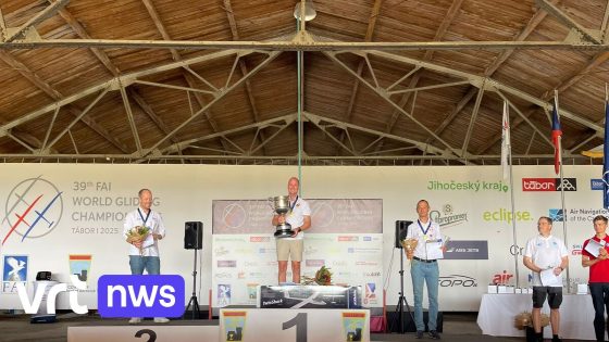 Jeroen Jennen uit Balen is wereldkampioen zweefvliegen: "Opgegroeid op het vliegveld in Keiheuvel"