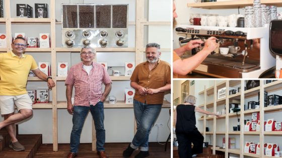 Koffiebranderij Jespers keert terug naar hartje Antwerpen en sluit huwelijk met boekhandel aan Oudaan