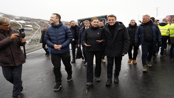 Macron Takes Message From EU to Greenland