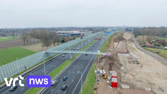 Grote werkzaamheden op E17 tussen Kruibeke en Temse gaan vanavond van start: hinder in beide richtingen