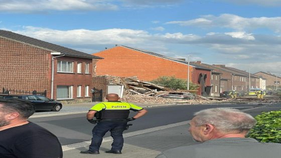 Gasontploffing verwoest twee woningen in Maasmechelen