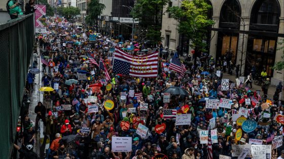 Large protests across US against Trump’s ‘authoritarian’ policies - Financial Times